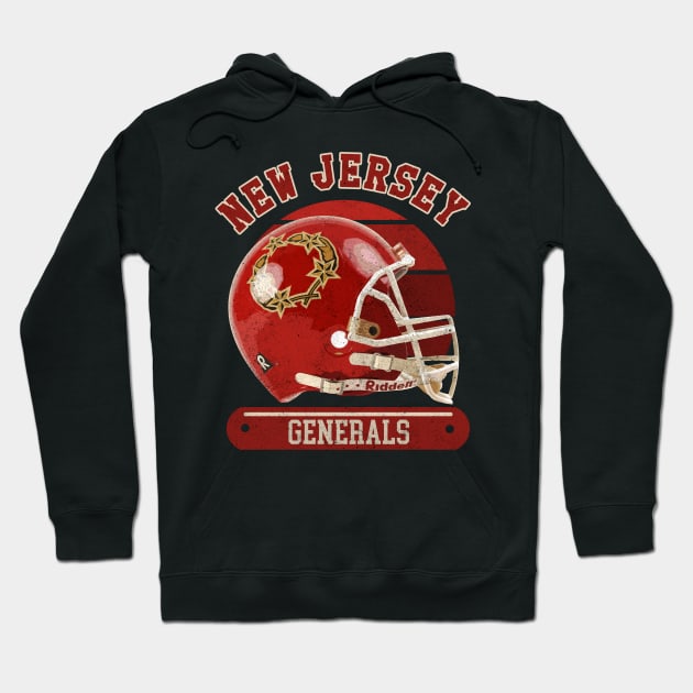 New Jersey Generals Helmet Hoodie by Nwebube parody design